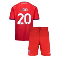 Fiorentina Moise Kean #20 3rd trikot Kinder 2024-25 Kurzarm (+ Kurze Hosen)